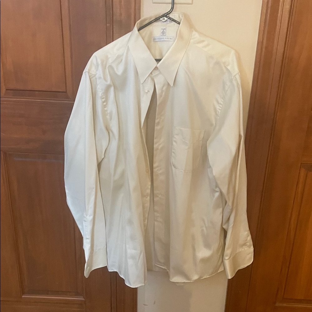 Geoffrey Beene Ivory Dress Shirt